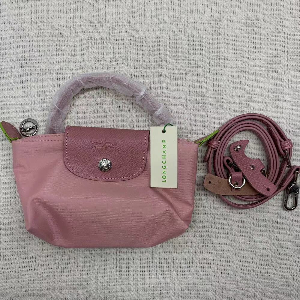 Longchamp Pink Mini Crossbody Bag
